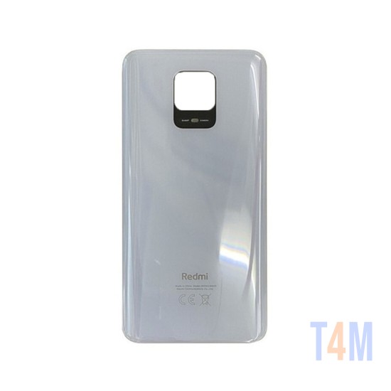 TAMPA TRASEIRA XIAOMI REDMI NOTE 9S/NOTE 9 PRO GLACIAR BRANCO